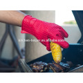 Hochwertige billige Küche Kochen Silikon Wärme Isolierung Handschuhe / Hitzebeständige Kochen Handschuhe / Silikon Grill Ofen BBQ Handschuhe